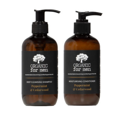 Peppermint Cedarwood Shampoo Conditioner Combo