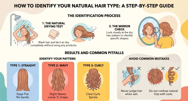 Identifying Your Natural Hair Type