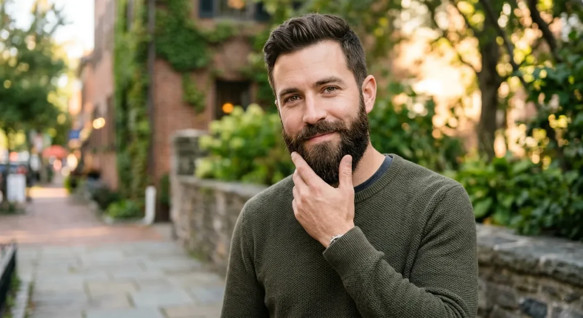 Man with healthy Beard