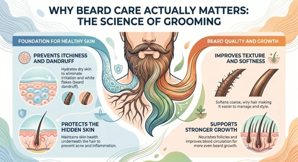 Why Beard Care Actually Matters Infography