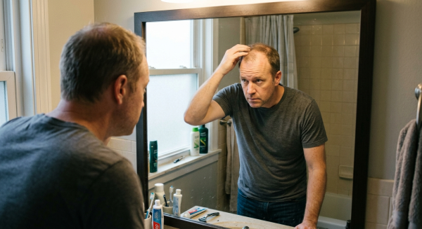 a-man-hairloss-mirror