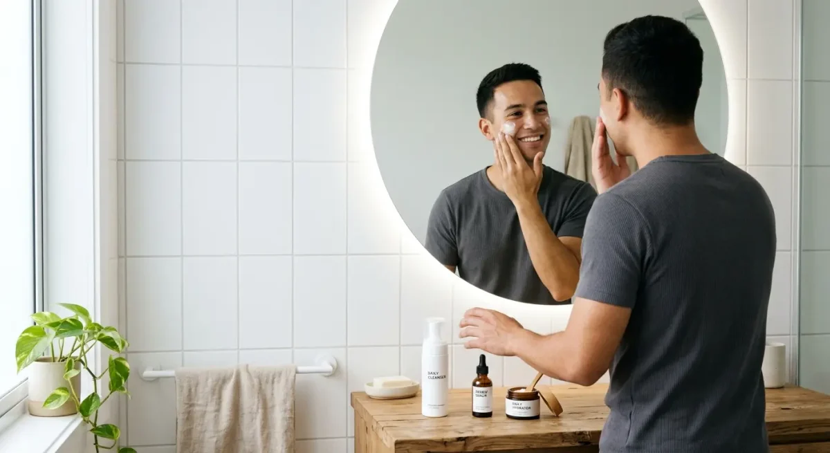 The Ultimate Men’s Skincare Routine: A Simple Step-by-Step Guide