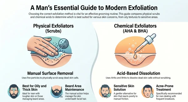 Exfoliation infography