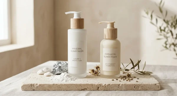 Chemical VS Mineral sunscreen