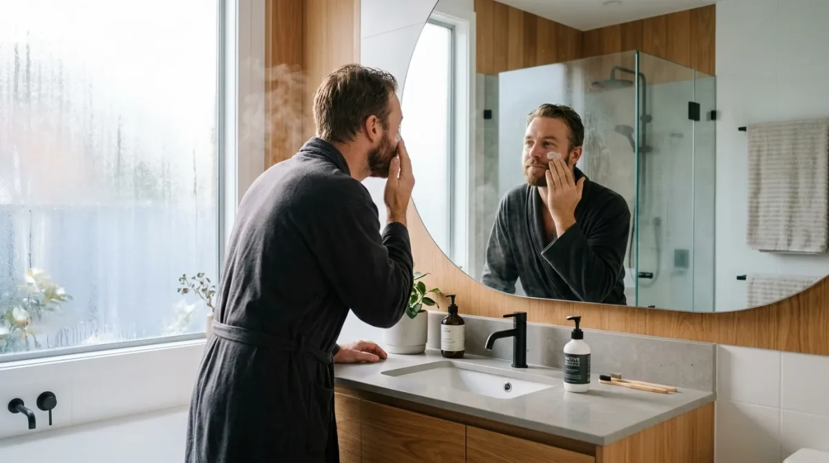Winter Skincare Routine for Men in Australia