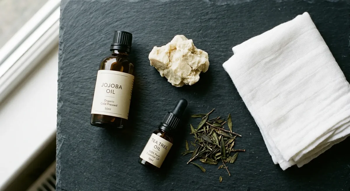 shea butter jojoba oil tea tree oil benefits
